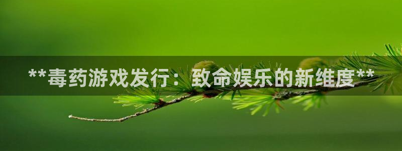 新宝gg创造奇迹怎么登录不上去：**毒药游戏发行：致命娱乐的新维度**
