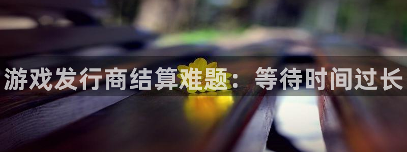 新宝gg创造奇迹登录首页：游戏发行商结算难题：等待时间过长